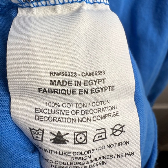 Nike Men's Short Sleeve Blue Tee Size XXL GUC - Picture 5 of 5